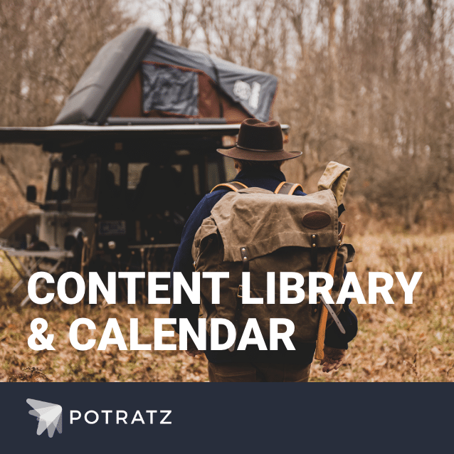 Content Library & Calendar